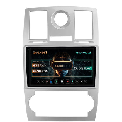 Navigatie 2K Chrysler 300C (2004-2011), Android, S-Quadcore / 4GB RAM + 64GB ROM, 9.5 Inch - AD-BGS90042K+AD-BGRKIT421