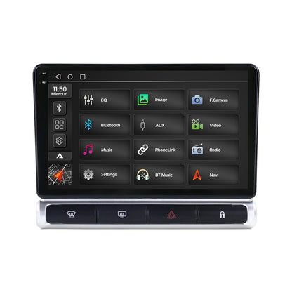 Navigatie 2K Citroen C3 High-V (2024+), Android, S-Quadcore / 4GB RAM + 64GB ROM, 9.5 Inch - AD-BGS90042K+AD-BGRKIT248