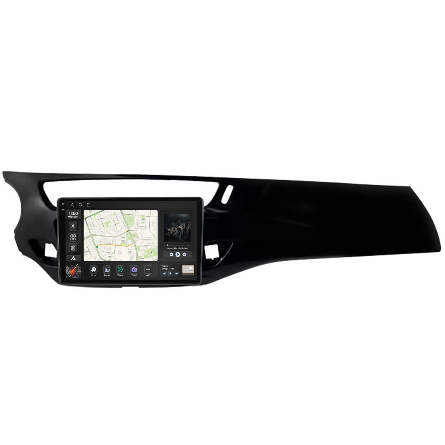 Navigatie 2K Citroen C3 II (2009-2016), Android, S-Quadcore / 4GB RAM + 64GB ROM, 9.5 Inch - AD-BGS90042K+AD-BGRKIT341