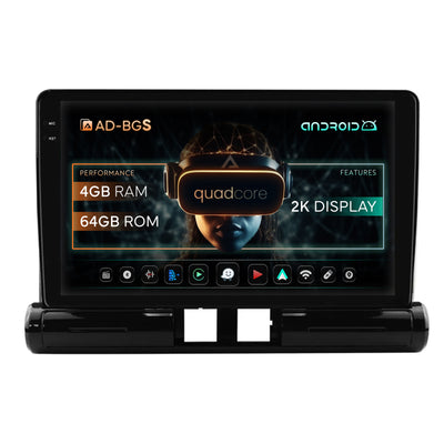 Navigatie 2K Citroen C3 Low-V (2024+), Android, S-Quadcore / 4GB RAM + 64GB ROM, 9.5 Inch - AD-BGS90042K+AD-BGRKIT246