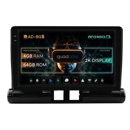 Navigatie 2K Citroen C3 Low-V (2024+), Android, S-Quadcore / 4GB RAM + 64GB ROM, 9.5 Inch - AD-BGS90042K+AD-BGRKIT246