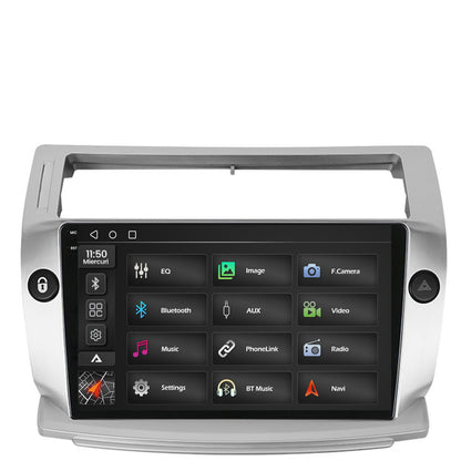Navigatie 2K Citroen C4 (2004-2014), Android, S-Quadcore / 4GB RAM + 64GB ROM, 9.5 Inch - AD-BGS90042K+AD-BGRKIT346