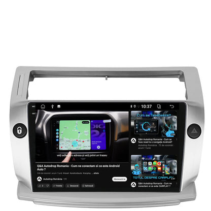 Navigatie 2K Citroen C4 (2004-2014), Android, S-Quadcore / 4GB RAM + 64GB ROM, 9.5 Inch - AD-BGS90042K+AD-BGRKIT346