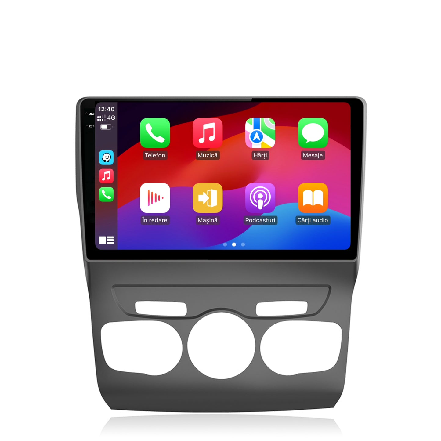 Navigatie 2K Citroen C4L (2011-2016), Android, S-Quadcore / 4GB RAM + 64GB ROM, 10.36 Inch - AD-BGS100042K+AD-BGRKIT342