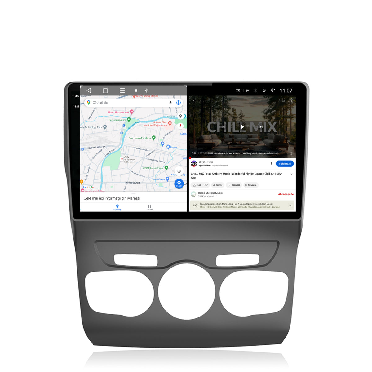 Navigatie 2K Citroen C4L (2011-2016), Android, S-Quadcore / 4GB RAM + 64GB ROM, 10.36 Inch - AD-BGS100042K+AD-BGRKIT342