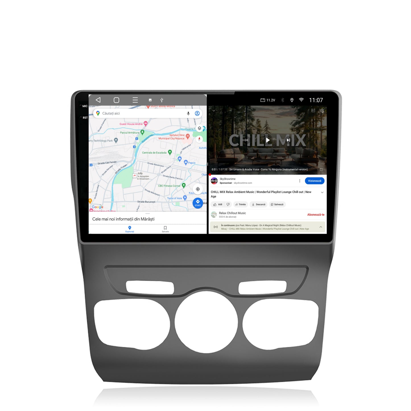 Navigatie 2K Citroen C4L (2011-2016), Android, S-Quadcore / 4GB RAM + 64GB ROM, 10.36 Inch - AD-BGS100042K+AD-BGRKIT342