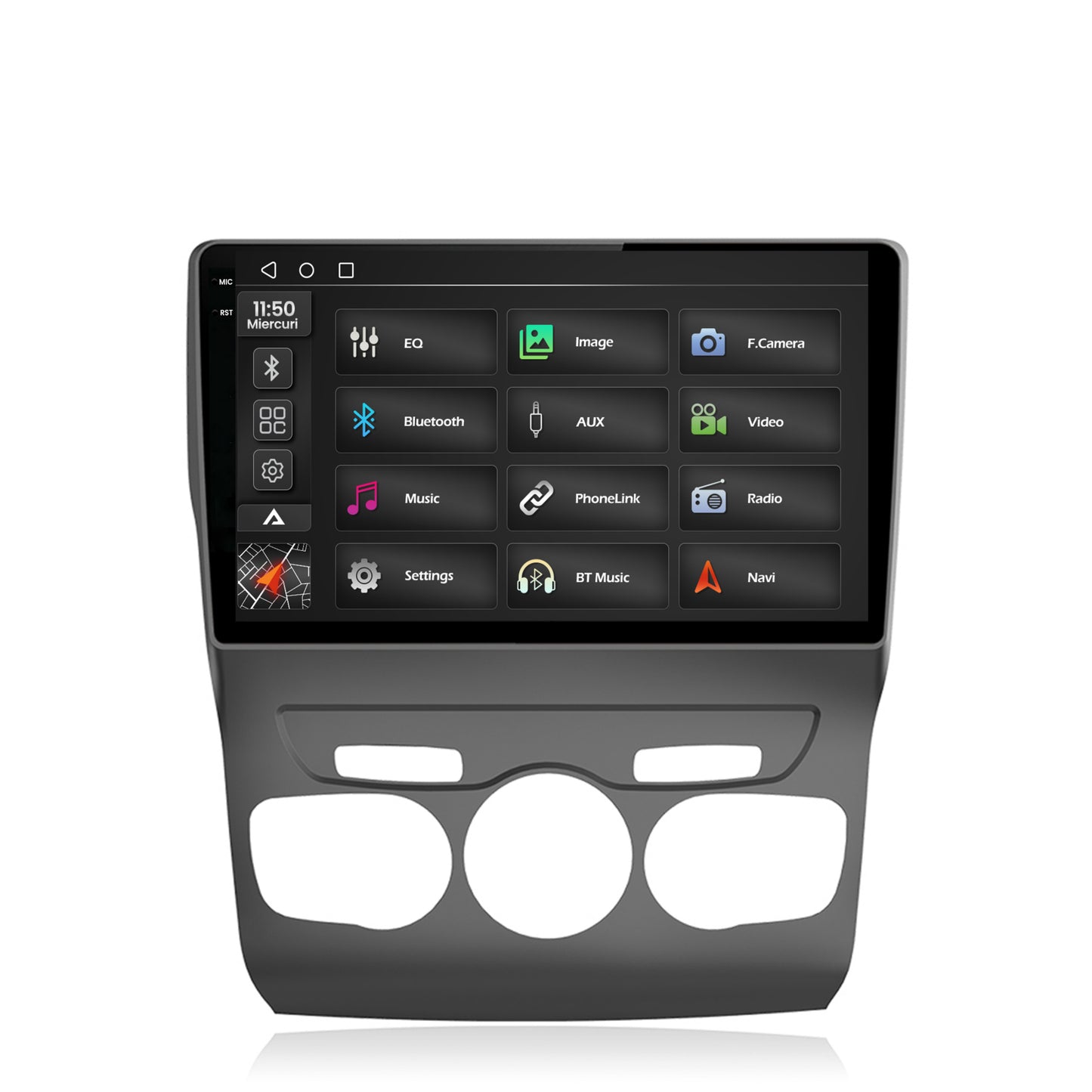 Navigatie 2K Citroen C4L (2011-2016), Android, S-Quadcore / 4GB RAM + 64GB ROM, 10.36 Inch - AD-BGS100042K+AD-BGRKIT342