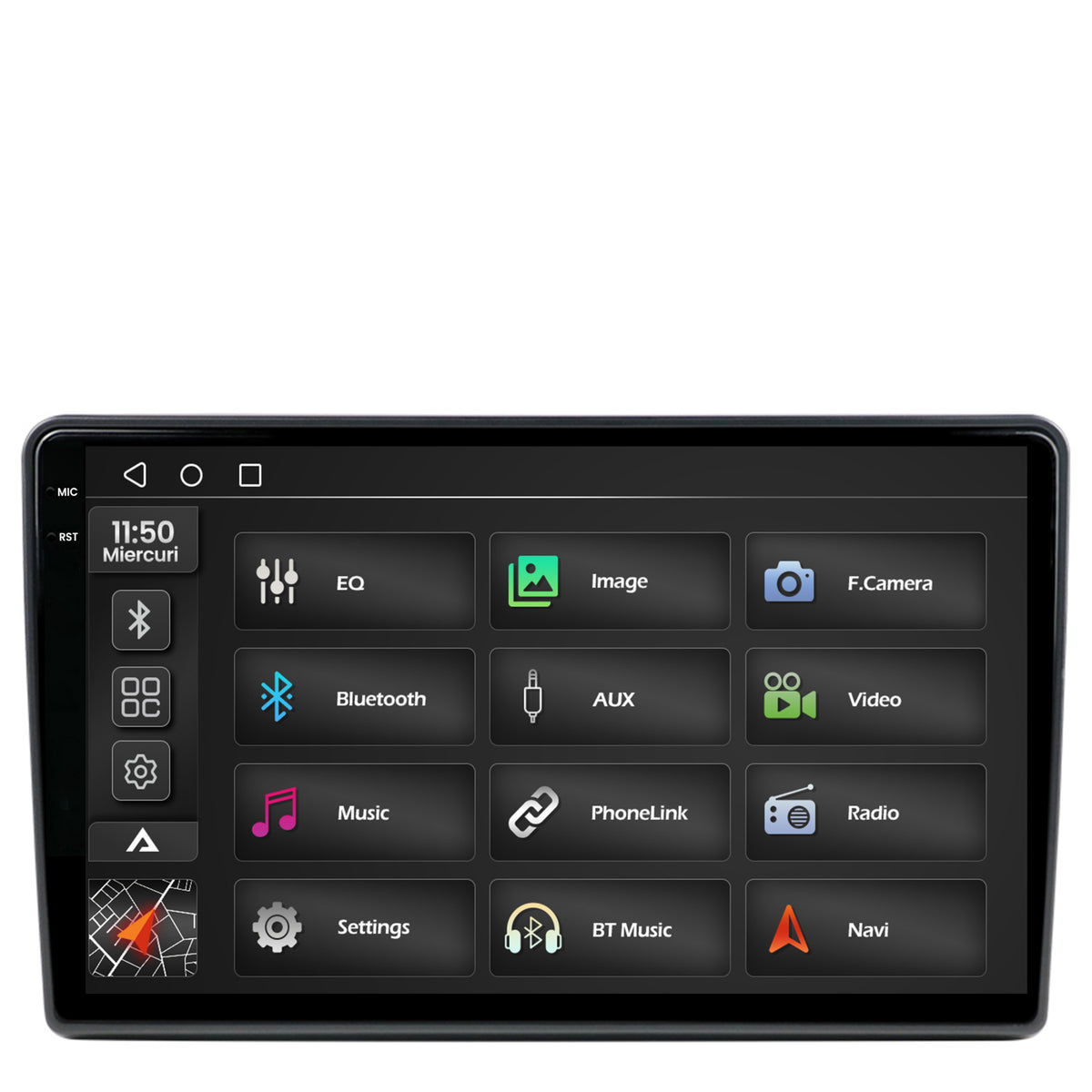 Navigatie 2K Opel Vivaro / Renault Trafic / Nissan Primastar (2006-2010), Android, S-Quadcore / 4GB RAM + 64GB ROM, 10.36 Inch - AD-BGS100042K+AD-BGRKIT384