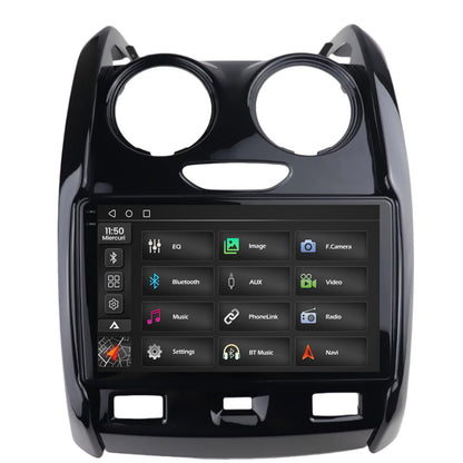 Navigatie 2K Dacia Duster (2012-2021), Android, S-Quadcore / 4GB RAM + 64GB ROM, 9.5 Inch - AD-BGS90042K+AD-BGRKIT366V2