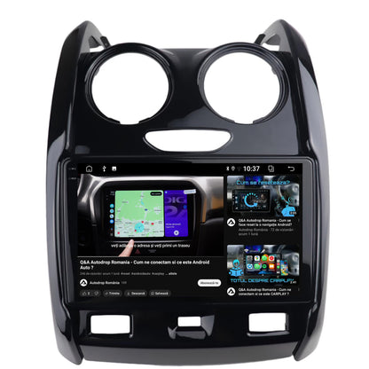 Navigatie 2K Dacia Duster (2012-2021), Android, S-Quadcore / 4GB RAM + 64GB ROM, 9.5 Inch - AD-BGS90042K+AD-BGRKIT366V2