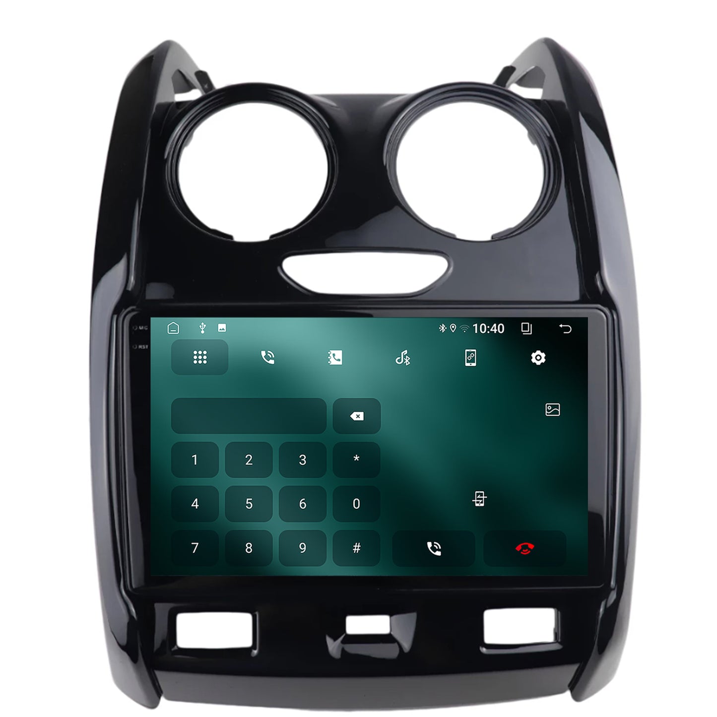Navigatie 2K Dacia Duster (2012-2021), Android, S-Quadcore / 4GB RAM + 64GB ROM, 9.5 Inch - AD-BGS90042K+AD-BGRKIT366V2