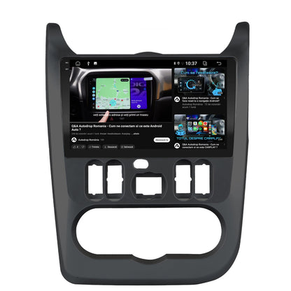 Navigatie 2K Dacia Logan / Duster / Sandero (2009-2013), Android, S-Quadcore / 4GB RAM + 64GB ROM, 9.5 Inch - AD-BGS90042K+AD-BGRKIT367B