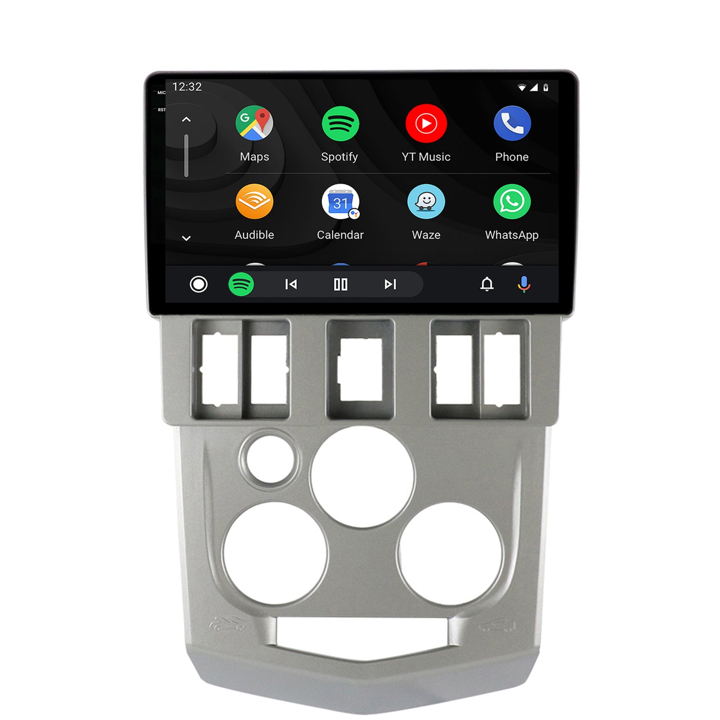 Navigatie 2K Dacia Logan PH1 (2004-2009), Android, S-Quadcore / 4GB RAM + 64GB ROM, 9.5 Inch - AD-BGS90042K+AD-BGRKIT368
