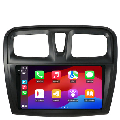 Navigatie 2K Dacia Logan / Sandero, Android, S-Quadcore / 4GB RAM + 64GB ROM, 9.5 Inch - AD-BGS90042K+AD-BGRKIT375