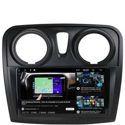 Navigatie 2K Dacia Logan / Sandero, Android, S-Quadcore / 4GB RAM + 64GB ROM, 9.5 Inch - AD-BGS90042K+AD-BGRKIT376
