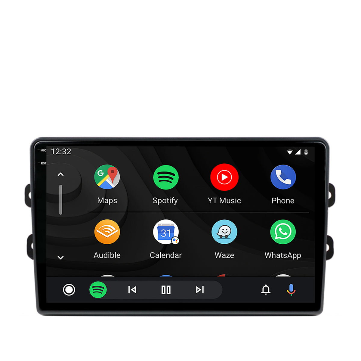 Navigatie 2K Dacia/Renault, Android, S-Quadcore / 4GB RAM + 64GB ROM, 9.5 Inch - AD-BGS90042K+AD-BGRKIT383