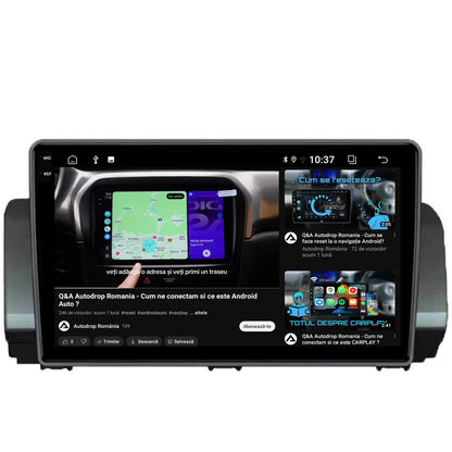 Navigatie 2K Dacia Sandero / Logan (2021-Prezent), Android, S-Quadcore / 4GB RAM + 64GB ROM, 10.36 Inch - AD-BGS100042K+AD-BGRKIT366V3