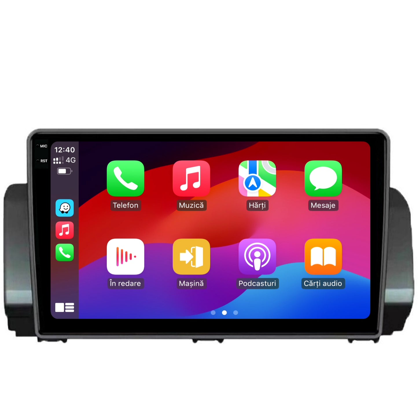 Navigatie 2K Dacia Sandero / Logan (2021-Prezent), Android, S-Quadcore / 4GB RAM + 64GB ROM, 10.36 Inch - AD-BGS100042K+AD-BGRKIT366V3
