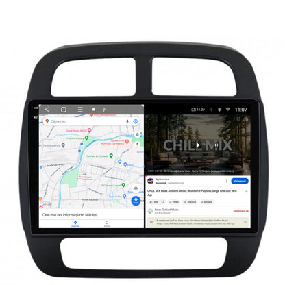 Navigatie 2K Dacia Spring (2021- Prezent), Android, S-Quadcore / 4GB RAM + 64GB ROM, 9.5 Inch - AD-BGS90042K+AD-BGRKIT366V4s