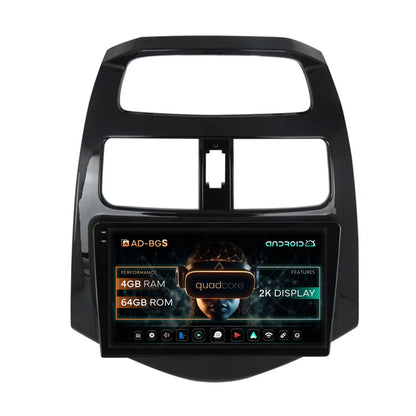 Navigatie 2K Daewoo Matiz / Chevrolet Spark (2010-2014), Android, S-Quadcore / 4GB RAM + 64GB ROM, 9.5 Inch - AD-BGS90042K+AD-BGRKIT243