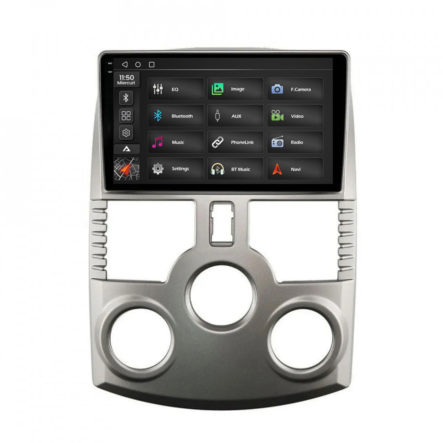 Navigatie 2K Daihatsu Terios (2005+), Android, S-Quadcore / 4GB RAM + 64GB ROM, 9.5 Inch - AD-BGS90042K+AD-BGRKIT109V3