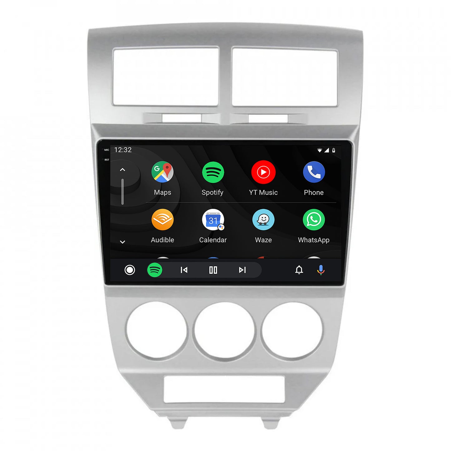 Navigatie 2K Dodge Caliber (2006-2010), Android, S-Quadcore / 4GB RAM + 64GB ROM, 10.36 Inch - AD-BGS100042K+AD-BGRKIT293