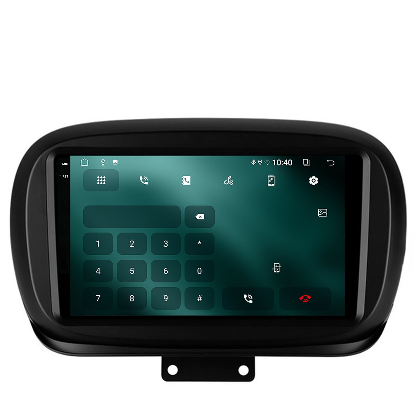 Navigatie 2K Fiat 500X (2014-2020), Android, S-Quadcore / 4GB RAM + 64GB ROM, 9.5 Inch - AD-BGS90042K+AD-BGRKIT362