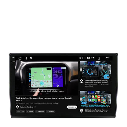Navigatie 2K Fiat Bravo (2006-2014), Android, S-Quadcore / 4GB RAM + 64GB ROM, 9.5 Inch - AD-BGS90042K+AD-BGRKIT356