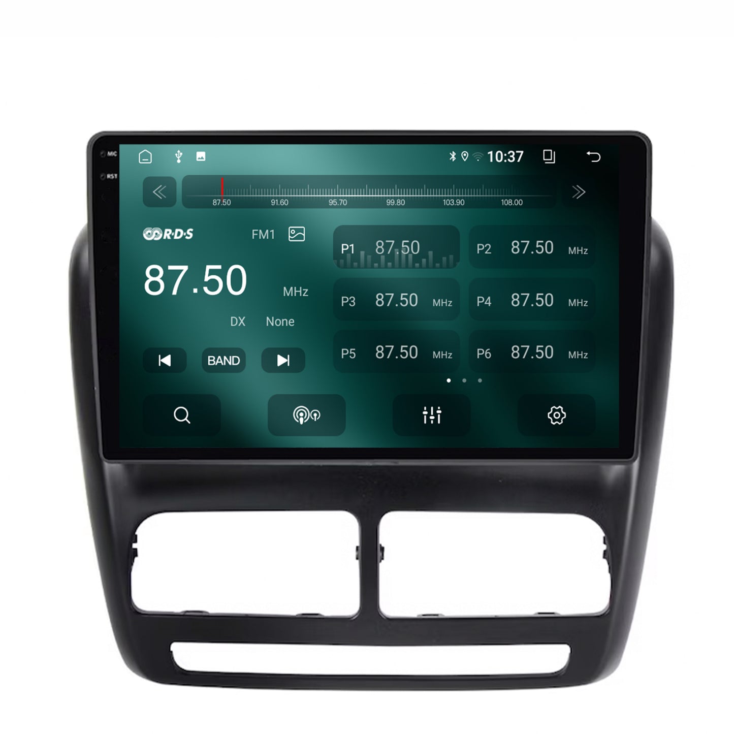 Navigatie 2K Fiat Doblo (2010-2015), Android, S-Quadcore / 4GB RAM + 64GB ROM, 10.36 Inch - AD-BGS100042K+AD-BGRKIT358