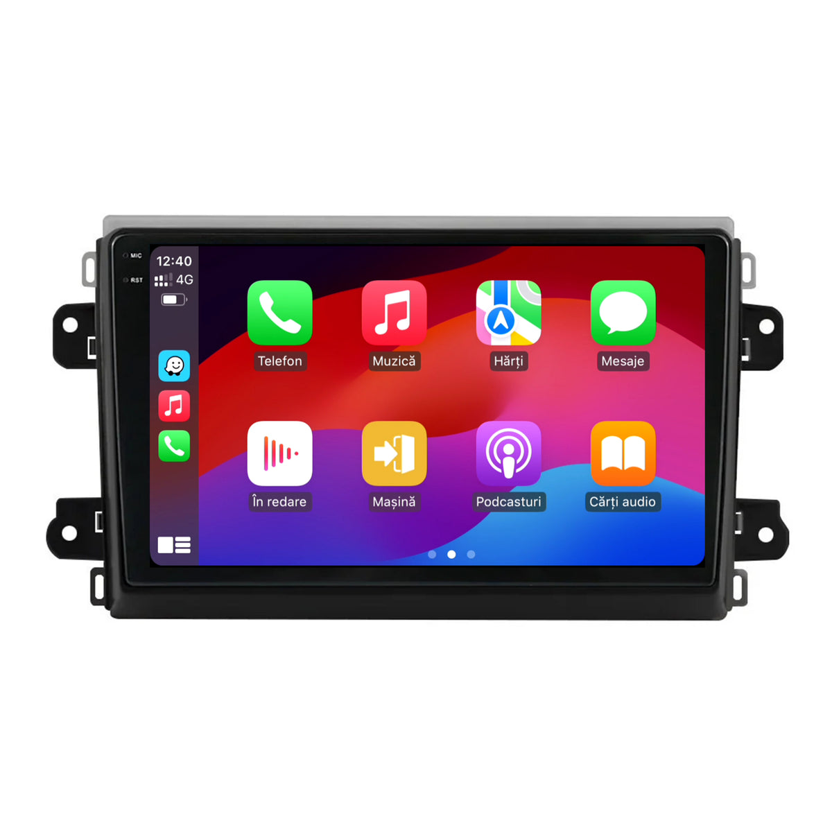 Navigatie 2K Fiat Ducato 2022+, Android, S-Quadcore / 4GB RAM + 64GB ROM, 9.5 Inch - AD-BGS90042K+AD-BGRKIT355V3