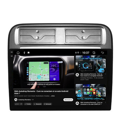 Navigatie 2K Fiat Punto / Linea (2007-2014), Android, S-Quadcore / 4GB RAM + 64GB ROM, 9.5 Inch - AD-BGS90042K+AD-BGRKIT157