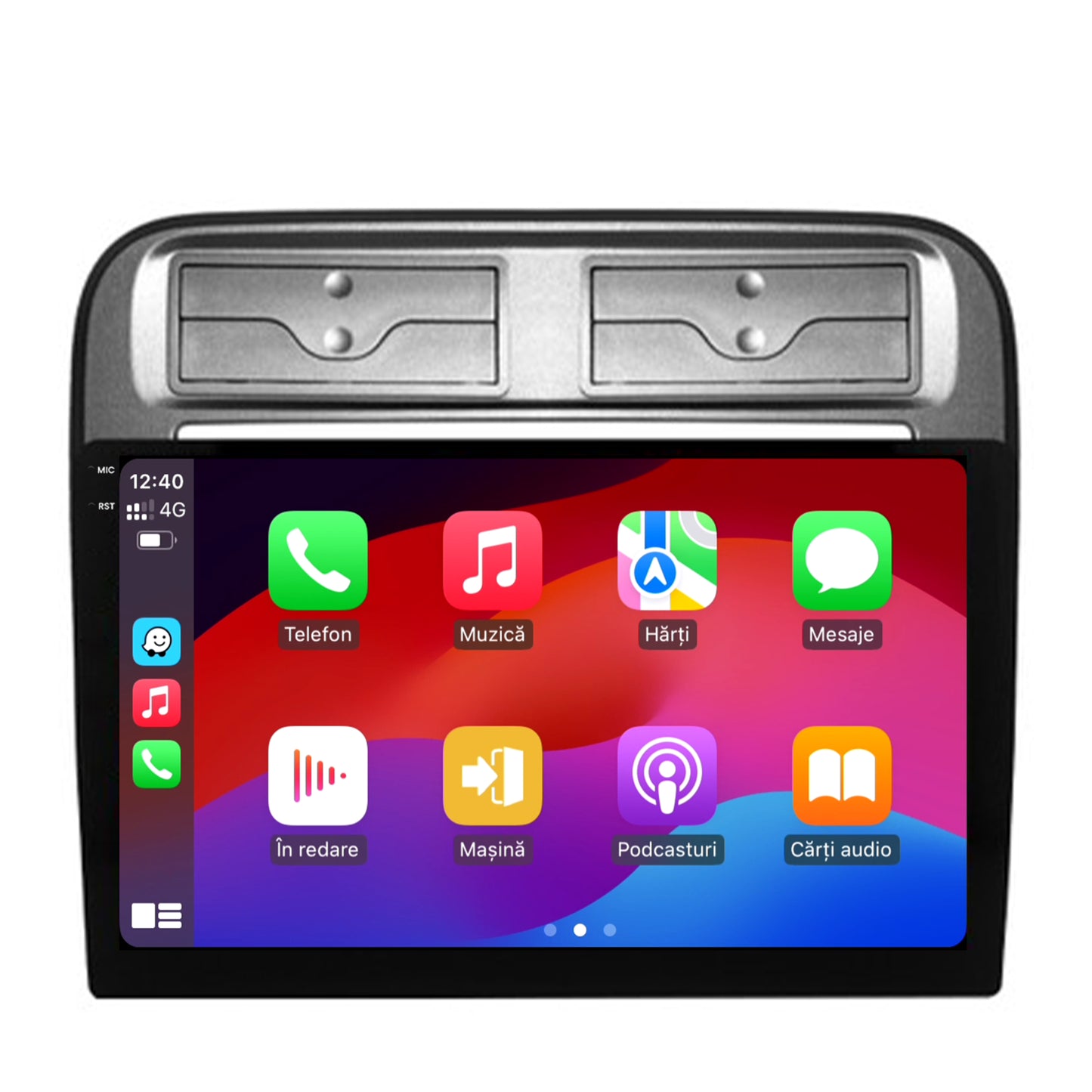 Navigatie 2K Fiat Punto / Linea (2007-2014), Android, S-Quadcore / 4GB RAM + 64GB ROM, 9.5 Inch - AD-BGS90042K+AD-BGRKIT157