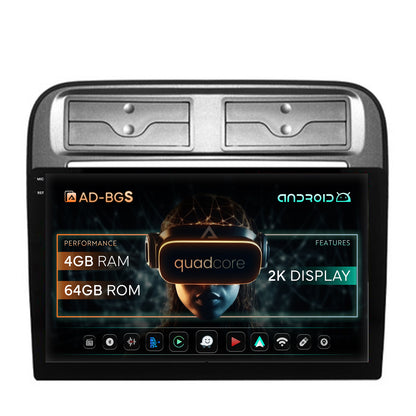 Navigatie 2K Fiat Punto / Linea (2007-2014), Android, S-Quadcore / 4GB RAM + 64GB ROM, 9.5 Inch - AD-BGS90042K+AD-BGRKIT157