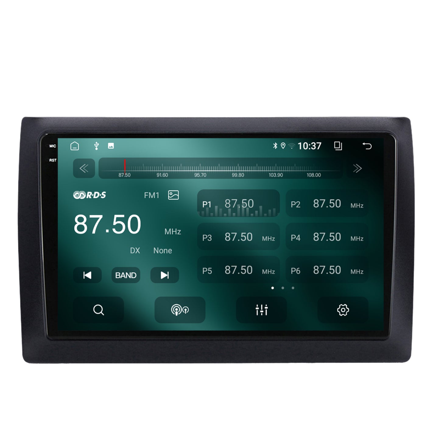 Navigatie 2K Fiat Stilo Android, S-Quadcore / 4GB RAM + 64GB ROM, 9.5 Inch - AD-BGS90042K+AD-BGRKIT356V2