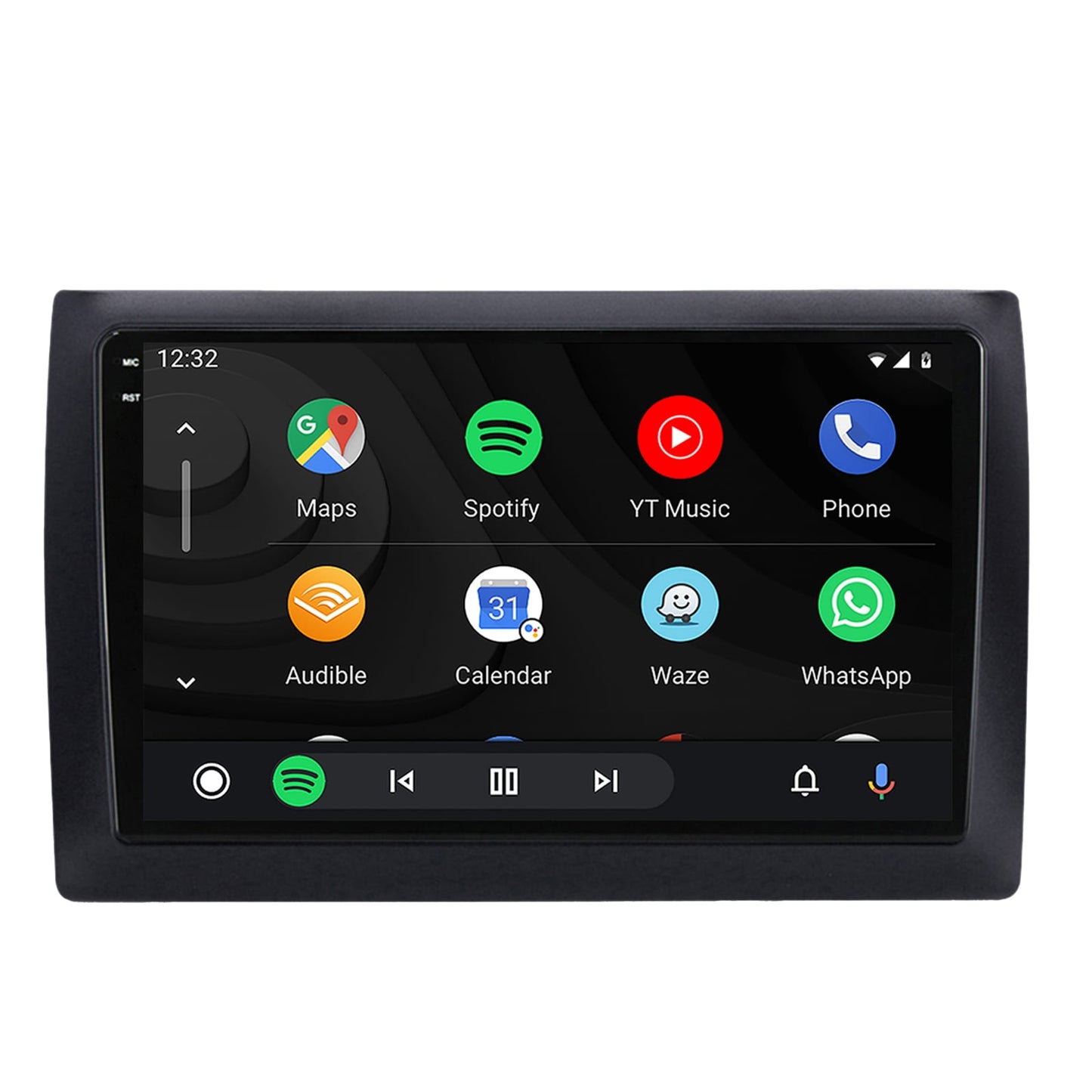 Navigatie 2K Fiat Stilo Android, S-Quadcore / 4GB RAM + 64GB ROM, 9.5 Inch - AD-BGS90042K+AD-BGRKIT356V2