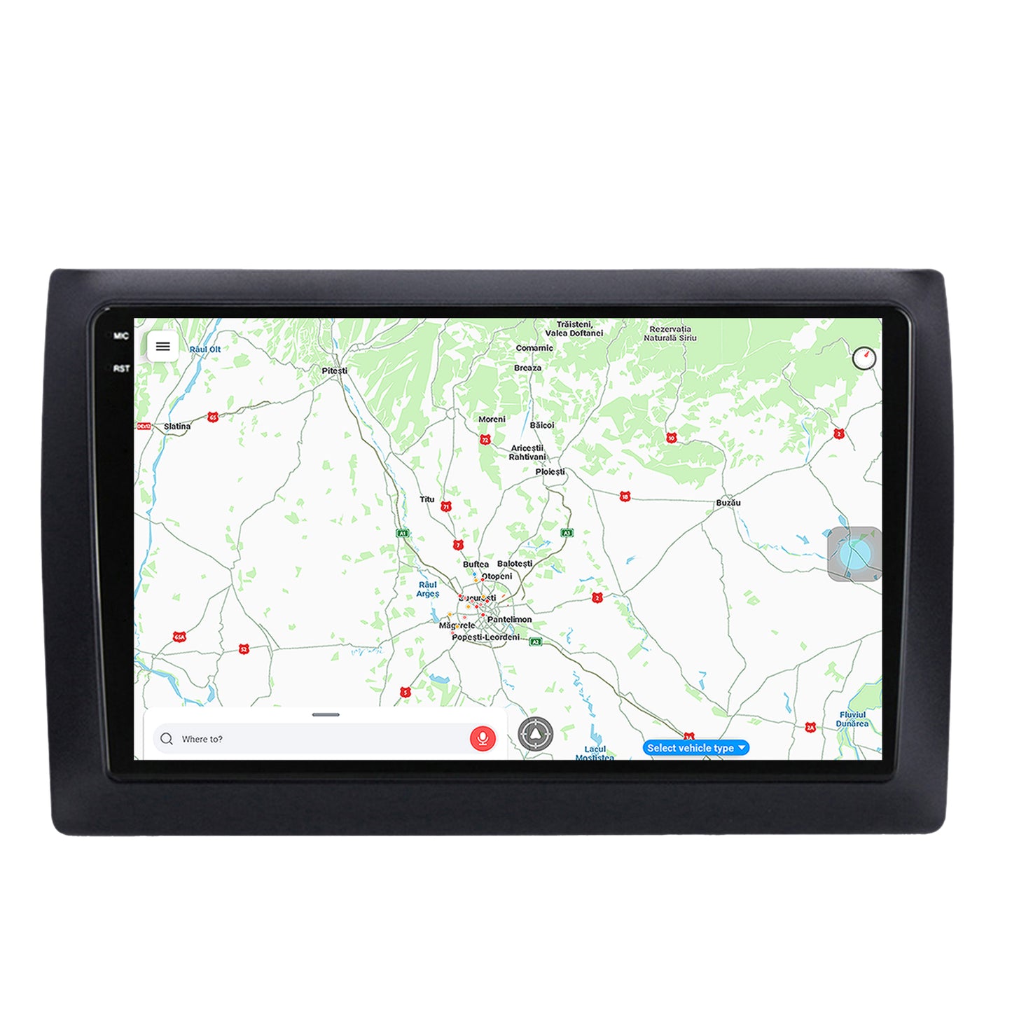 Navigatie 2K Fiat Stilo Android OS, V-Octacore / 4GB RAM + 64GB ROM, 9.5 Inch - AD-BGV90042K+AD-BGRKIT356V2