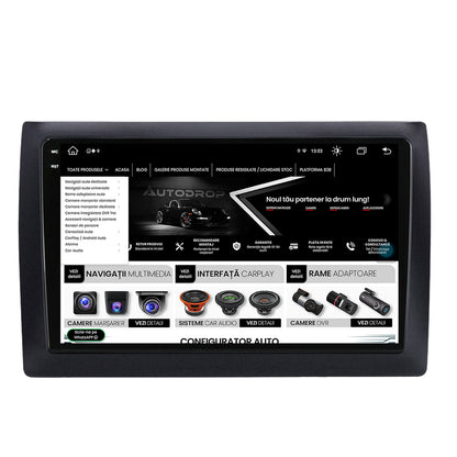Navigatie 2K Fiat Stilo Android OS, V-Octacore / 4GB RAM + 64GB ROM, 9.5 Inch - AD-BGV90042K+AD-BGRKIT356V2