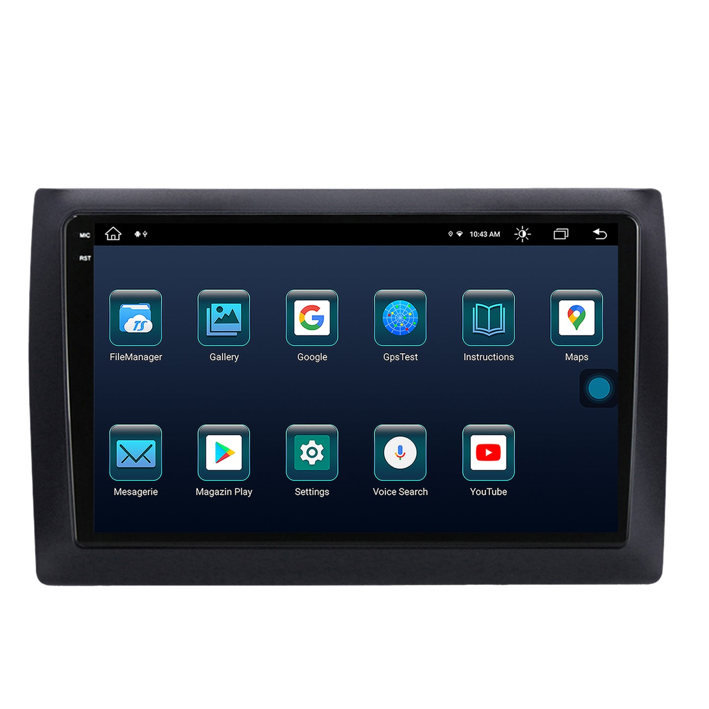 Navigatie 2K Fiat Stilo Android OS, X-Octacore / 8GB RAM + 256GB ROM, 9.5 Inch - AD-BGX90082K+AD-BGRKIT356V2