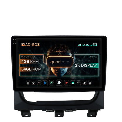 Navigatie 2K Fiat Strada / Idea (2011-2016), Android, S-Quadcore / 4GB RAM + 64GB ROM, 9.5 Inch - AD-BGS90042K+AD-BGRKIT350