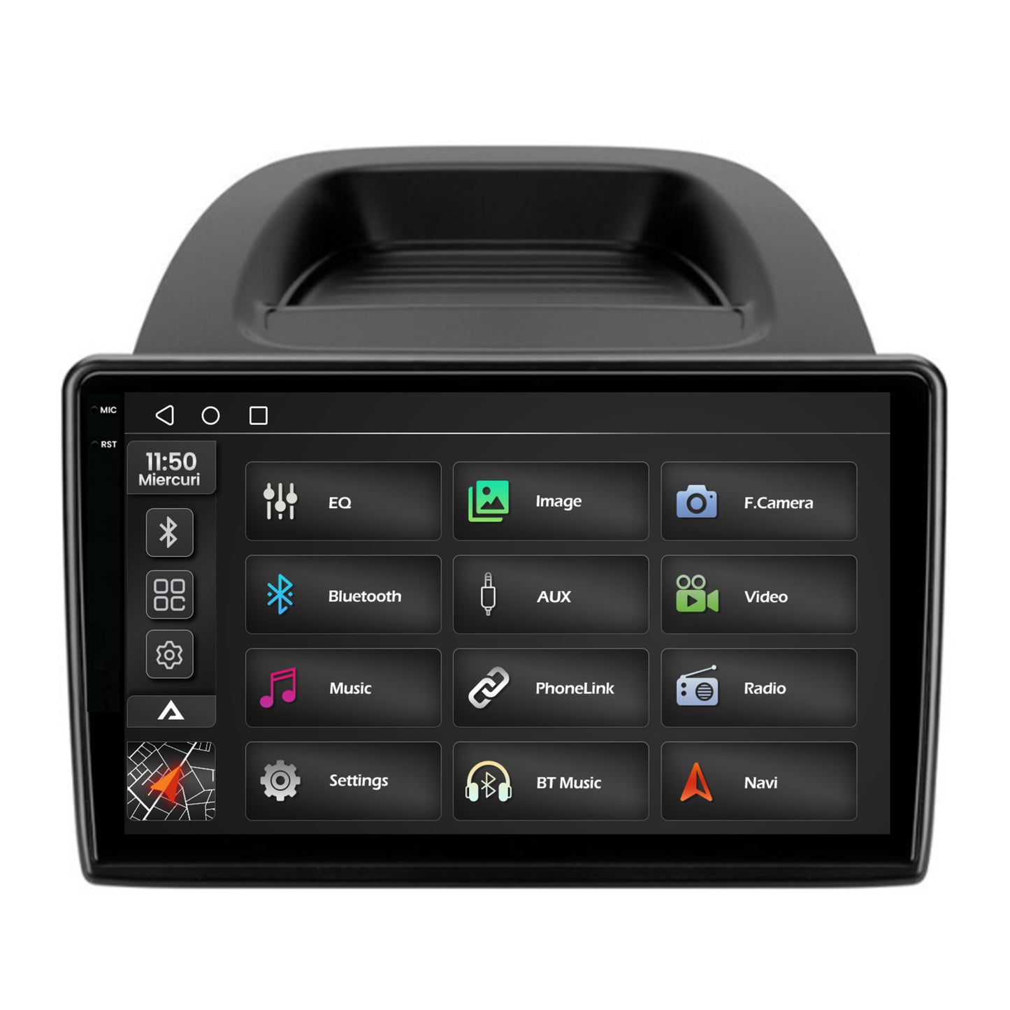 Navigatie 2K Ford EcoSport (2017- Prezent) Android, S-Quadcore / 4GB RAM + 64GB ROM, 10.36 Inch - AD-BGS100042K+BGRKIT119