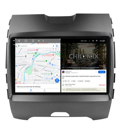Navigatie 2K Ford Edge (2016-2021), Android, S-Quadcore / 4GB RAM + 64GB ROM, 9.5 Inch - AD-BGS90042K+AD-BGRKIT110