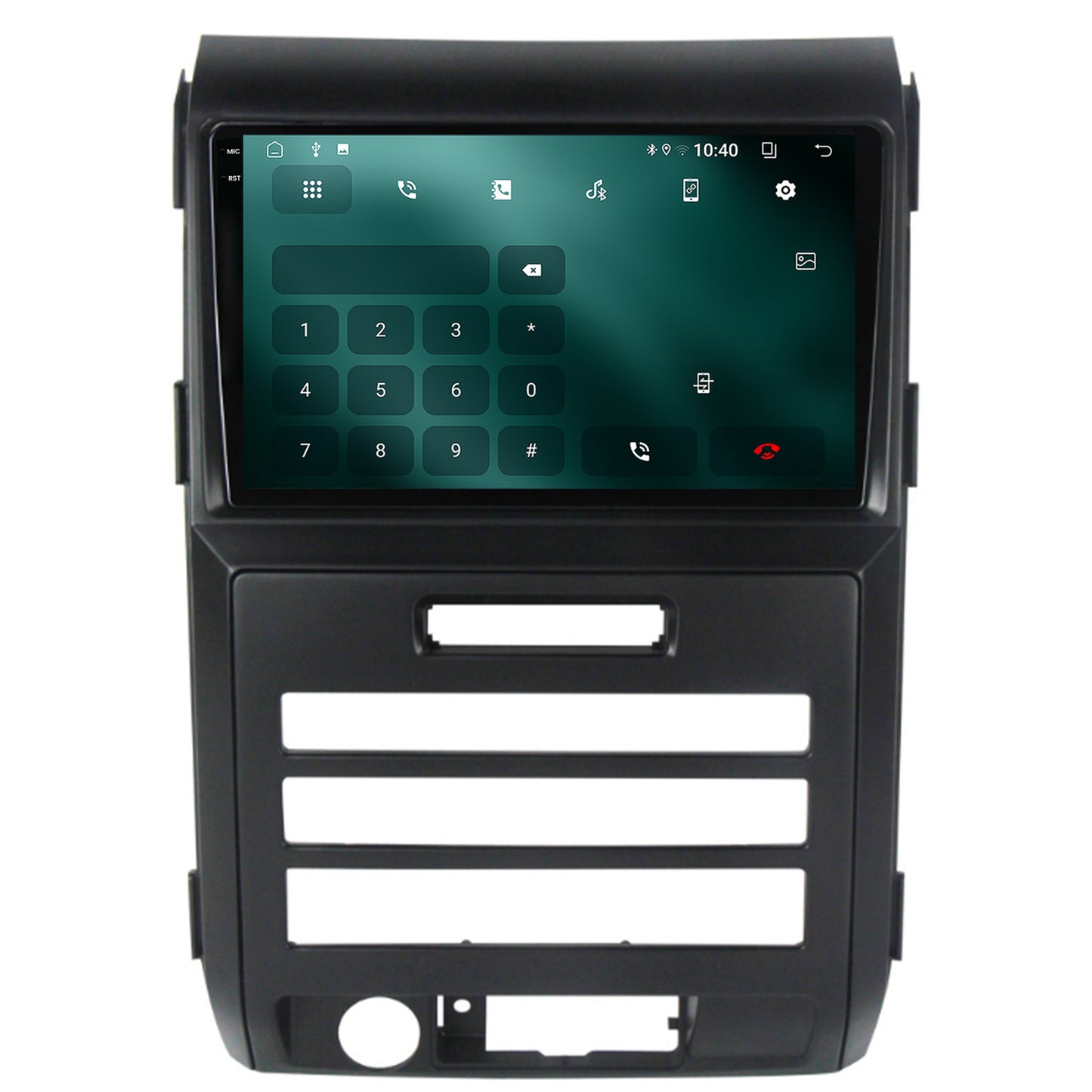 Navigatie 2K Ford F150 (2008-2014), Android, S-Quadcore / 4GB RAM + 64GB ROM, 9.5 Inch - AD-BGS90042K+AD-AD-BGRKIT139