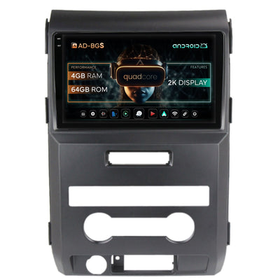 Navigatie 2K Ford F150 (2008-2014), Android, S-Quadcore / 4GB RAM + 64GB ROM, 9.5 Inch - AD-BGS90042K+AD-BGRKIT138
