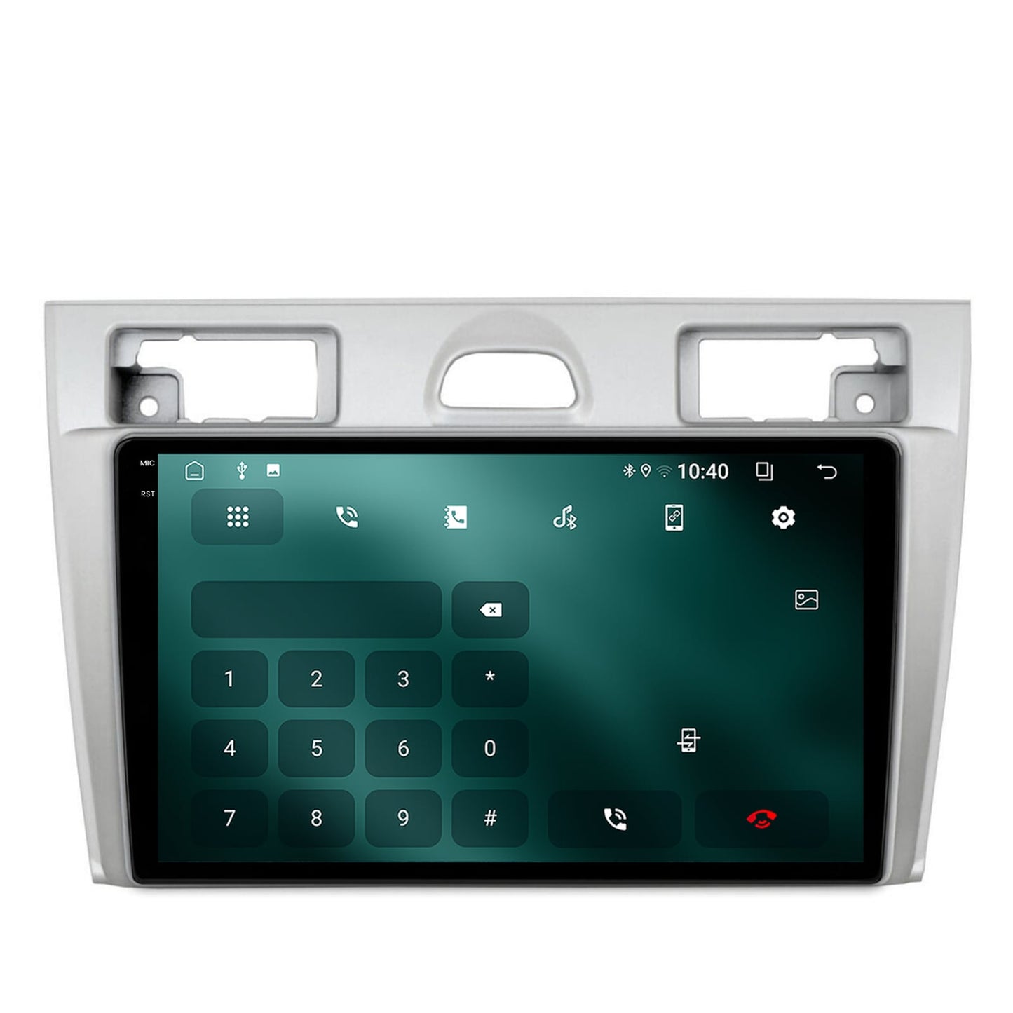 Navigatie 2K Ford Fiesta (2002-2008), Android, S-Quadcore / 4GB RAM + 64GB ROM, 9.5 Inch - AD-BGS90042K+AD-BGRKIT143