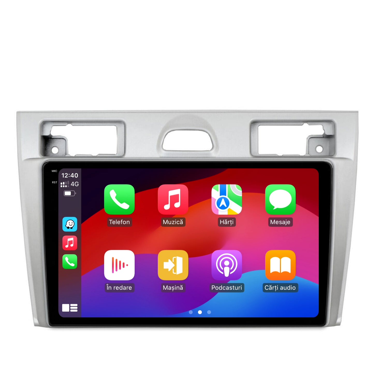 Navigatie 2K Ford Fiesta (2002-2008), Android, S-Quadcore / 4GB RAM + 64GB ROM, 9.5 Inch - AD-BGS90042K+AD-BGRKIT143