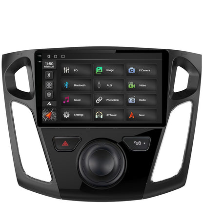 Navigatie 2K Ford Focus 3 (2011-2019), Android, S-Quadcore / 4GB RAM + 64GB ROM, 9.5 Inch - AD-BGS90042K+AD-BGRKIT115