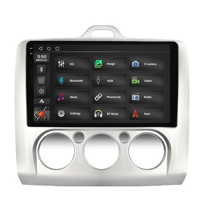 Navigatie 2K Ford Focus MK2 (2004-2011), Clima Manuala, Android, S-Quadcore / 4GB RAM + 64GB ROM, 9.5 Inch - AD-BGS90042K+AD-BGRKIT112
