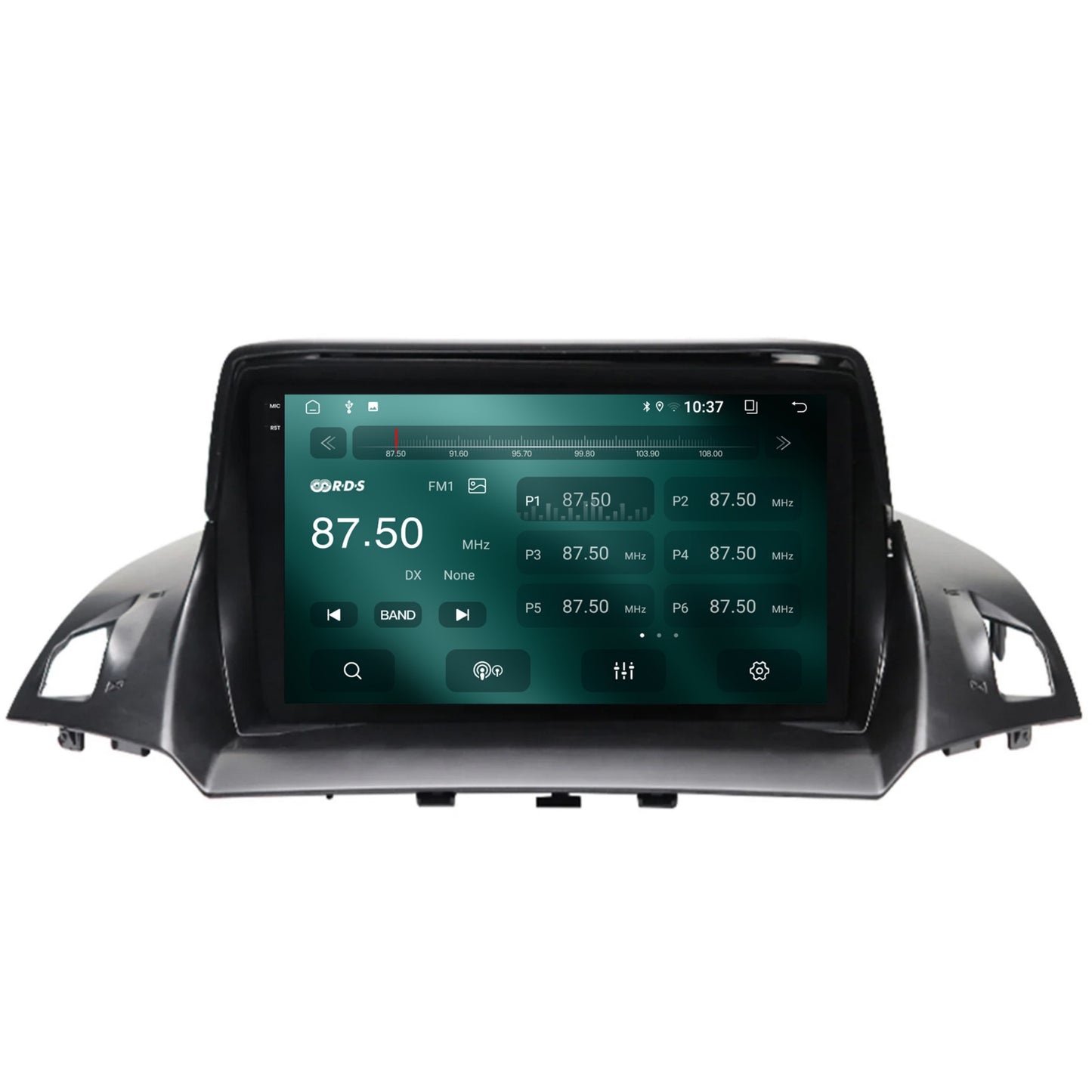 Navigatie 2K Ford Kuga / C-Max (2013-2018), Android, S-Quadcore / 4GB RAM + 64GB ROM, 9.5 Inch - AD-BGS90042K+AD-BGRKIT114