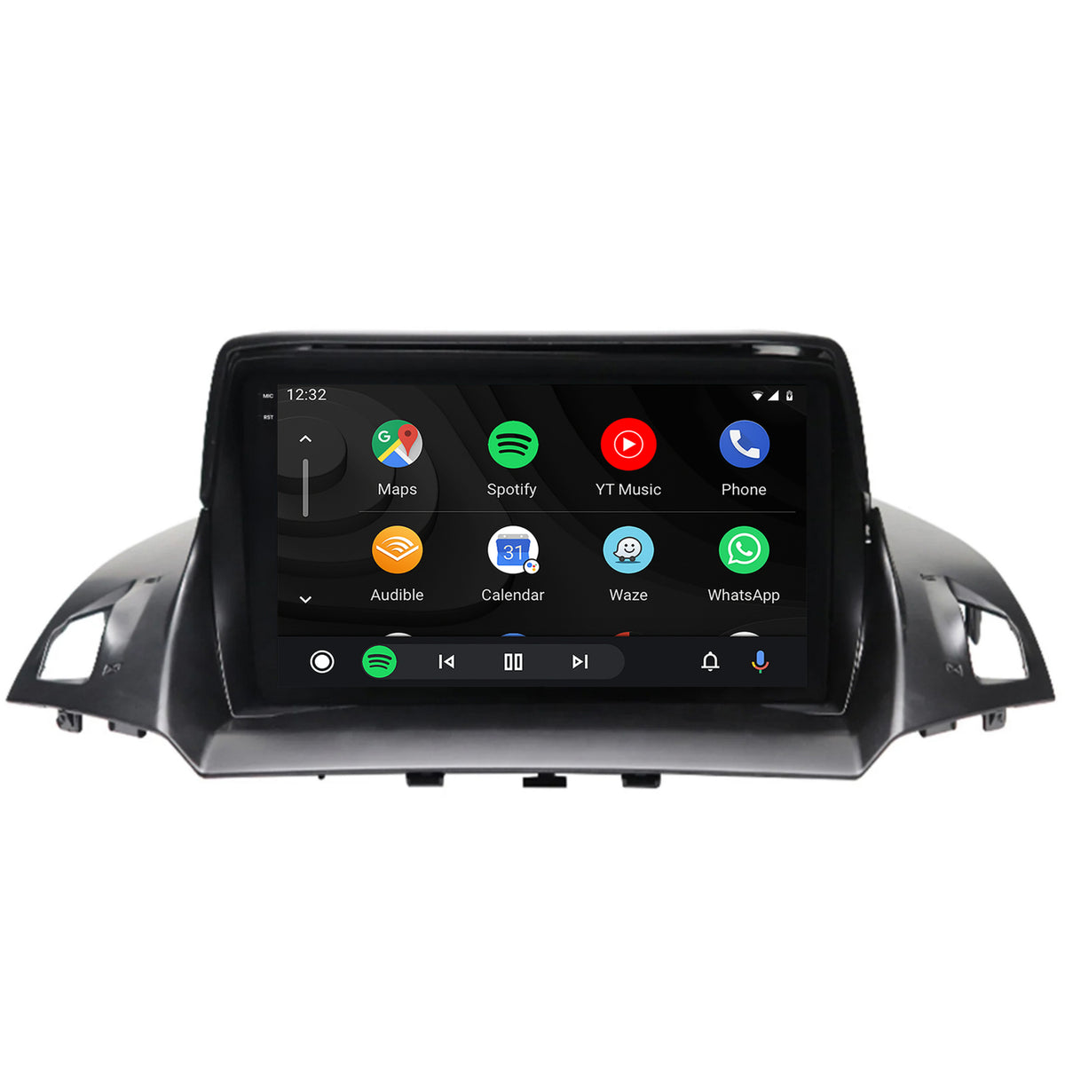 Navigatie 2K Ford Kuga / C-Max (2013-2018), Android, S-Quadcore / 4GB RAM + 64GB ROM, 9.5 Inch - AD-BGS90042K+AD-BGRKIT114