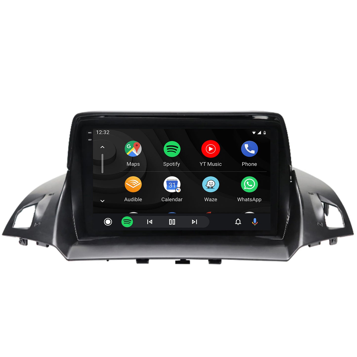 Navigatie 2K Ford Kuga / C-Max (2013-2018), Android, S-Quadcore / 4GB RAM + 64GB ROM, 9.5 Inch - AD-BGS90042K+AD-BGRKIT114